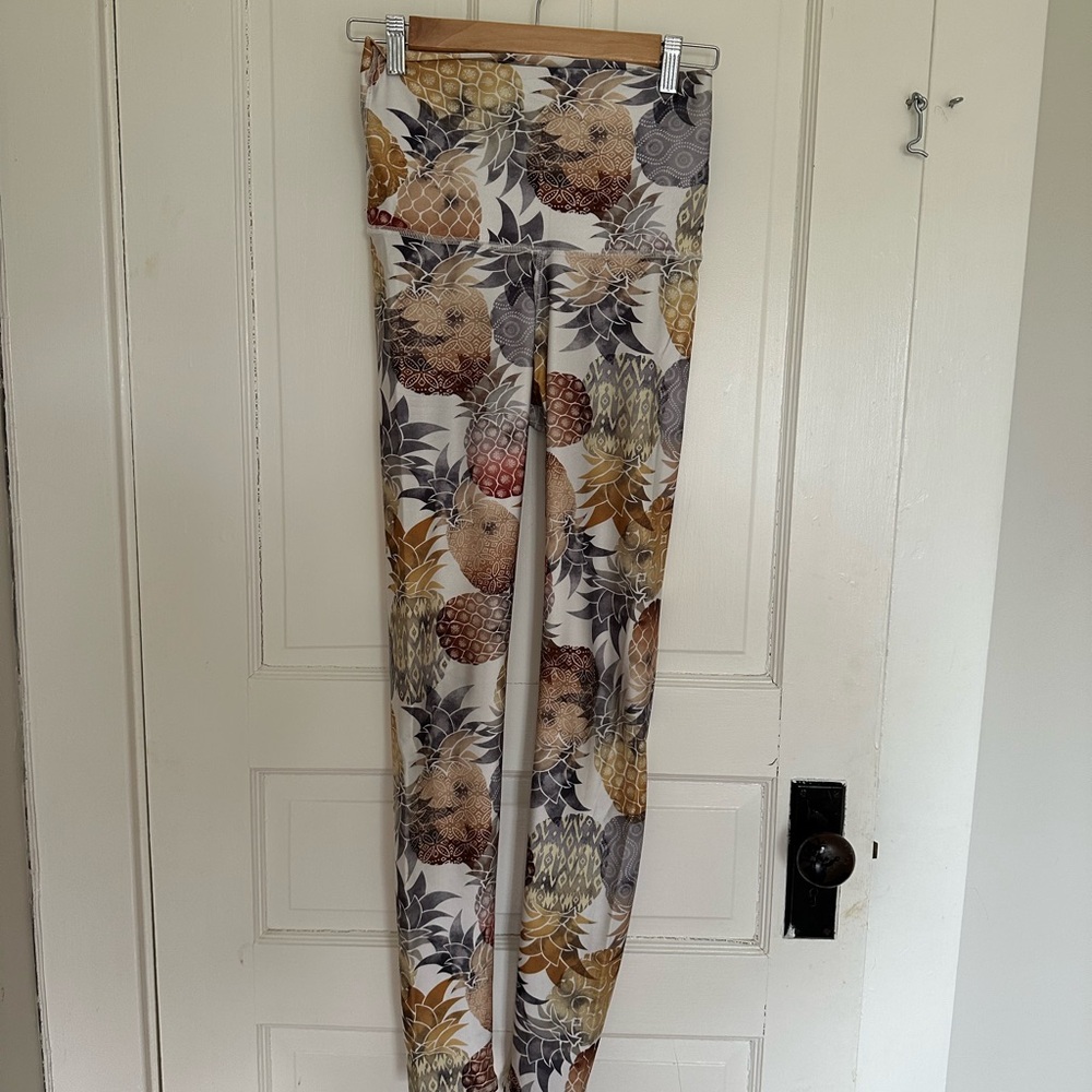 Emily Hsu Pineapple Print Leggings